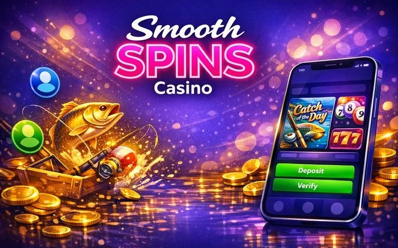 Smooth Spins mobile app hero banner