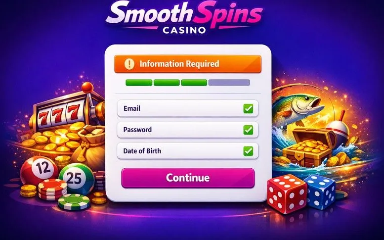 Smooth Spins registration page hero banner